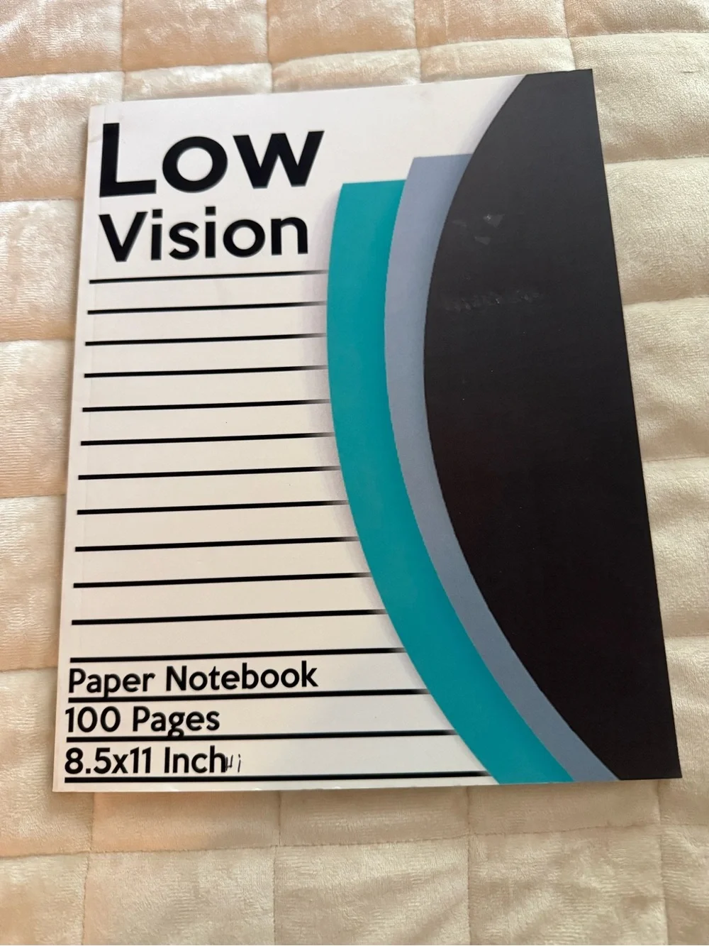 LOW VISION Bold Paper Notebooks Lot of 2  NWT